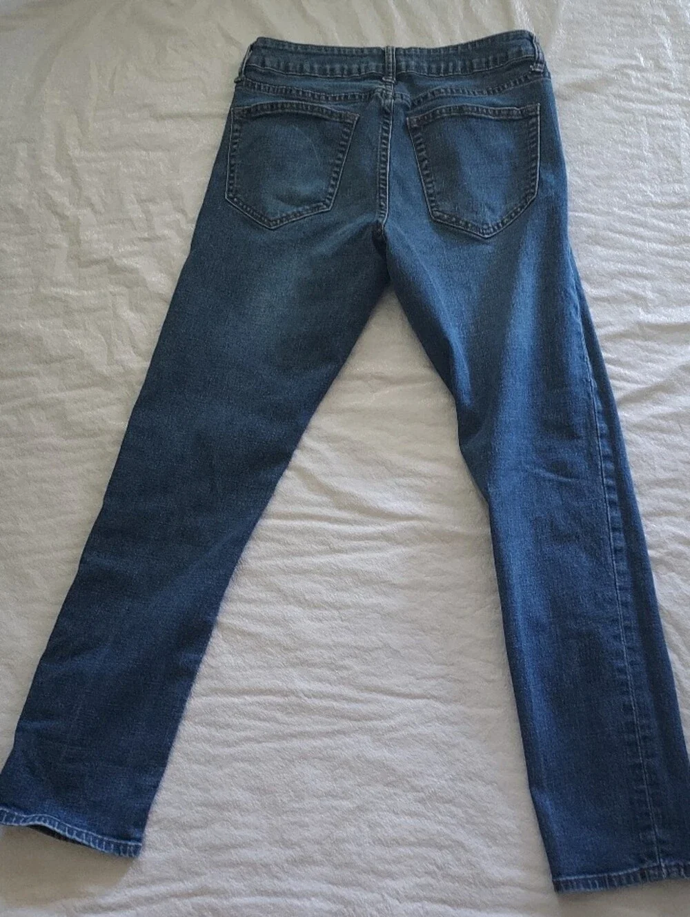 Van Heusen Men's Slim Straight Dark Blue Jeans